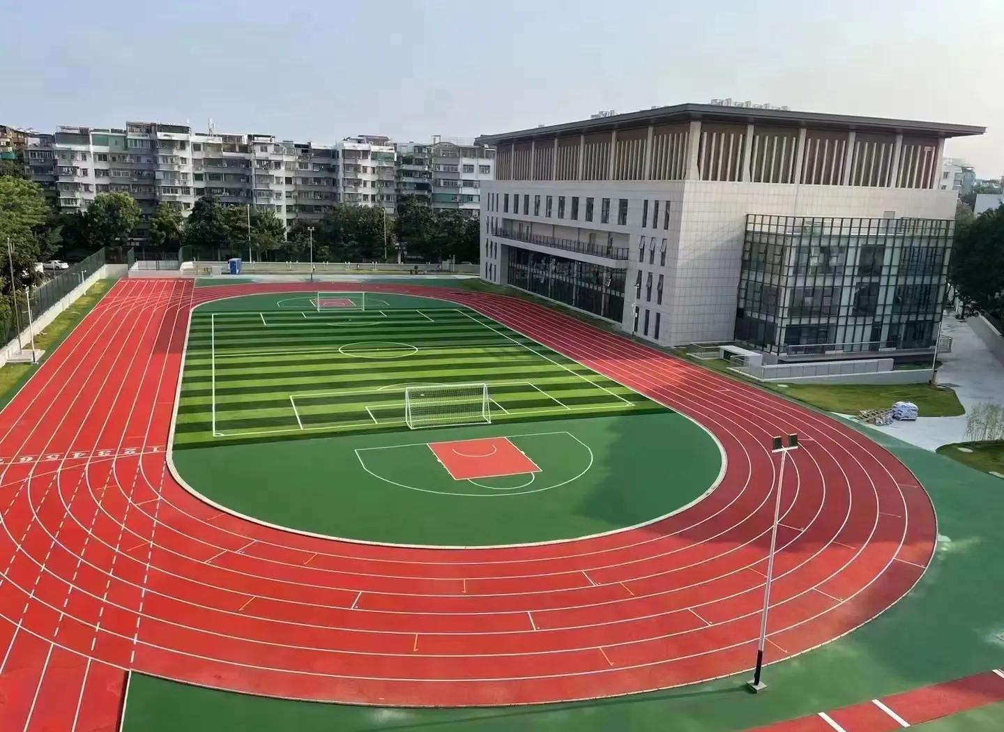 南宁市塑胶跑道塑胶篮球场 - 厂家